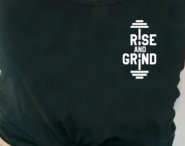 Rise And Grind (Crop top)